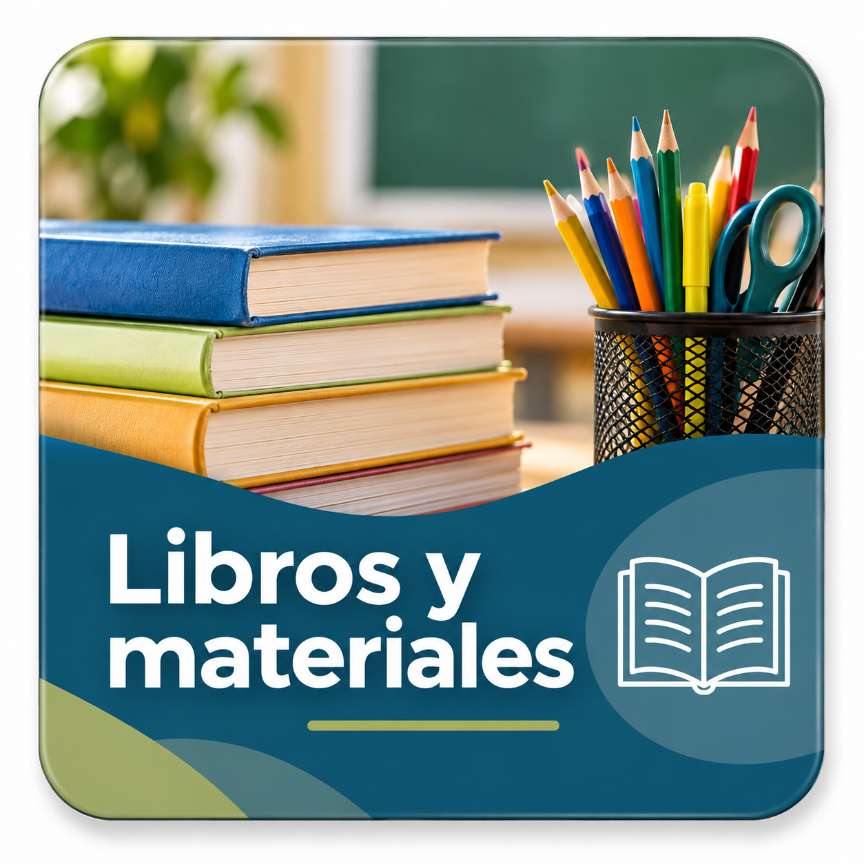 libros y materiales